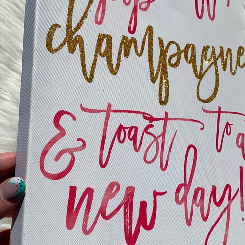 Francesca’s Pop champagne wall sign - Picture 2 of 4